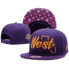 NBA Los Angeles Lakers Stitched Snapback Hats 054