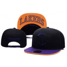 NBA Los Angeles Lakers Stitched Snapback Hats 065