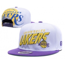 NBA Los Angeles Lakers Stitched Snapback Hats 067