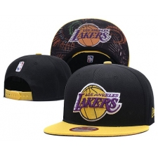 NBA Los Angeles Lakers Stitched Snapback Hats 069