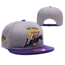 NBA Los Angeles Lakers Stitched Snapback Hats 073