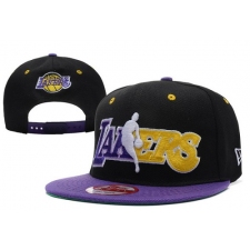 NBA Los Angeles Lakers Stitched Snapback Hats 078