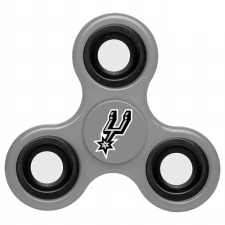 NBA San Antonio Spurs 3 Way Fidget Spinner G66 - Gray