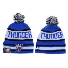 NBA Oklahoma City Thunder Stitched Knit Beanies 014
