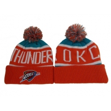 NBA Oklahoma City Thunder Stitched Knit Beanies 021
