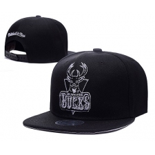 NBA Milwaukee Bucks Stitched Snapback Hats 005