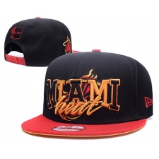 NBA Miami Heat Stitched Snapback Hats 065