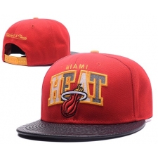 NBA Miami Heat Stitched Snapback Hats 074