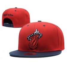 NBA Miami Heat Stitched Snapback Hats 083