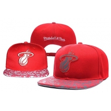 NBA Miami Heat Stitched Snapback Hats 091