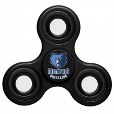 NBA Memphis Grizzlies 3 Way Fidget Spinner C73 - Black