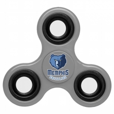 NBA Memphis Grizzlies 3 Way Fidget Spinner G73 - Gray