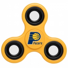 NBA Indiana Pacers 3 Way Fidget Spinner D68 - Yellow