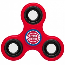NBA Detroit Pistons 3 Way Fidget Spinner A74 - Red
