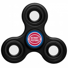 NBA Detroit Pistons 3 Way Fidget Spinner C74 - Black