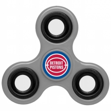 NBA Detroit Pistons 3 Way Fidget Spinner G74 - Gray