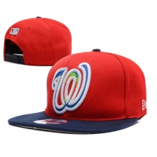 MLB Washington Nationals Stitched Snapback Hats 004