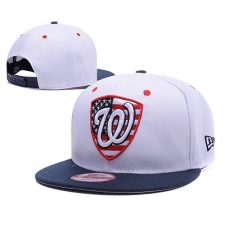 MLB Washington Nationals Stitched Snapback Hats 010