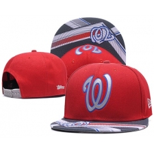 MLB Washington Nationals Stitched Snapback Hats 013