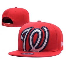 MLB Washington Nationals Stitched Snapback Hats 016