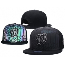 MLB Washington Nationals Stitched Snapback Hats 026