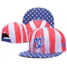 MLB Washington Nationals Stitched Snapback Hats 028