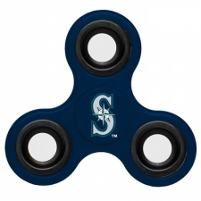 MLB Seattle Mariners 3 Way Fidget Spinner B42 - Navy