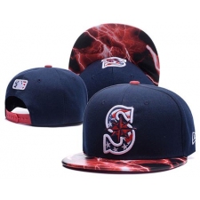 MLB Seattle Mariners Stitched Snapback Hats 004