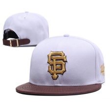 MLB San Francisco Giants Stitched Snapback Hats 038