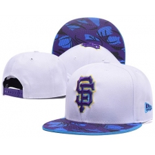 MLB San Francisco Giants Stitched Snapback Hats 039