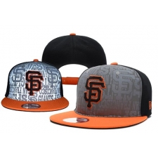 MLB San Francisco Giants Stitched Snapback Hats 045