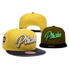 MLB Pittsburgh Pirates Stitched Snapback Hats 021