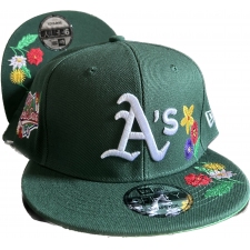 MLB Oakland Athletics Hats 011