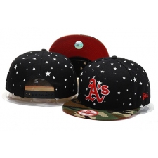 MLB Oakland Athletics Stitched Snapback Hats 003