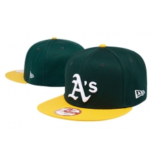 MLB Oakland Athletics Stitched Snapback Hats 005