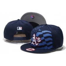 MLB Oakland Athletics Stitched Snapback Hats 017