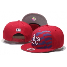 MLB Oakland Athletics Stitched Snapback Hats 018