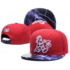 MLB Oakland Athletics Stitched Snapback Hats 019