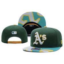 MLB Oakland Athletics Stitched Snapback Hats 030
