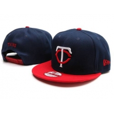 MLB Minnesota Twins Stitched Snapback Hats 001