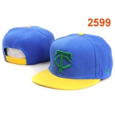 MLB Minnesota Twins Stitched Snapback Hats 002
