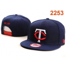 MLB Minnesota Twins Stitched Snapback Hats 004