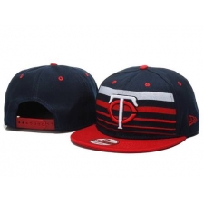 MLB Minnesota Twins Stitched Snapback Hats 007