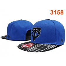 MLB Minnesota Twins Stitched Snapback Hats 009