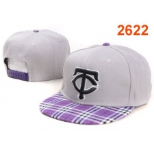 MLB Minnesota Twins Stitched Snapback Hats 010