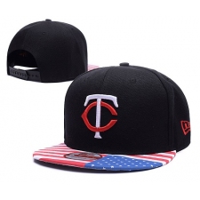 MLB Minnesota Twins Stitched Snapback Hats 012