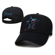 MLB Miami Marlins Hats 001