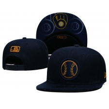 MLB Milwaukee Brewers Hats 002