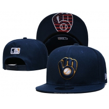 MLB Milwaukee Brewers Hats 003