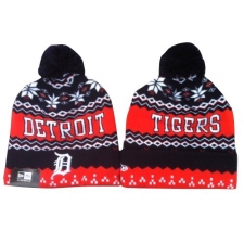 MLB Detroit Tigers Stitched Knit Beanies Hats 013
